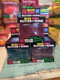 Authentic Needoh Glitter & Glow