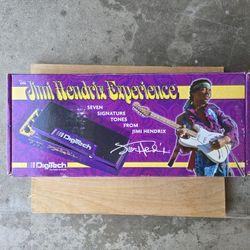 Digitech Jimi Hendrix Experience Multi Effects Pedal , Mint Condition , In Box , All Accessories
