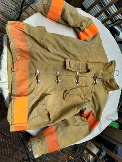 Fire gear fire fighter jacket men's large