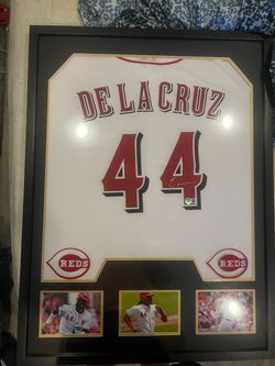 Elly De La Cruz Reds signed jersey Beckett authenticated