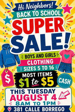 Kids clothing Sale TUESDAY