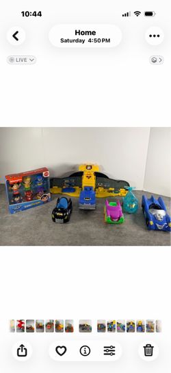 Fisher-Price Little People DC Super Friends Toy Lot