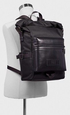 Coach Terrain Roll Top Backpack