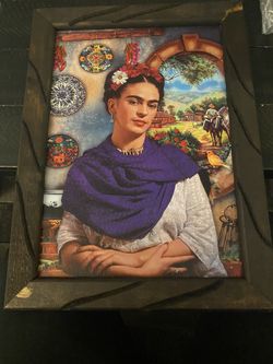Frida Kahlo Frame- 18” Tall