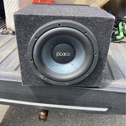 10” Box Speaker