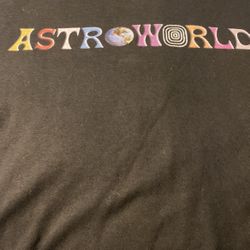 Astro world Crew neck Size Large (Travis Scott)