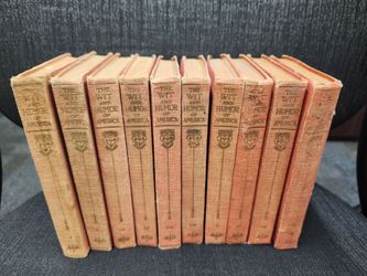 Rare books, full set, The Wit and Humor of America