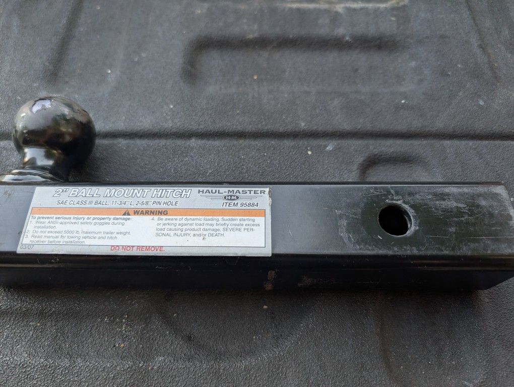 2" Ball Mount Hitch