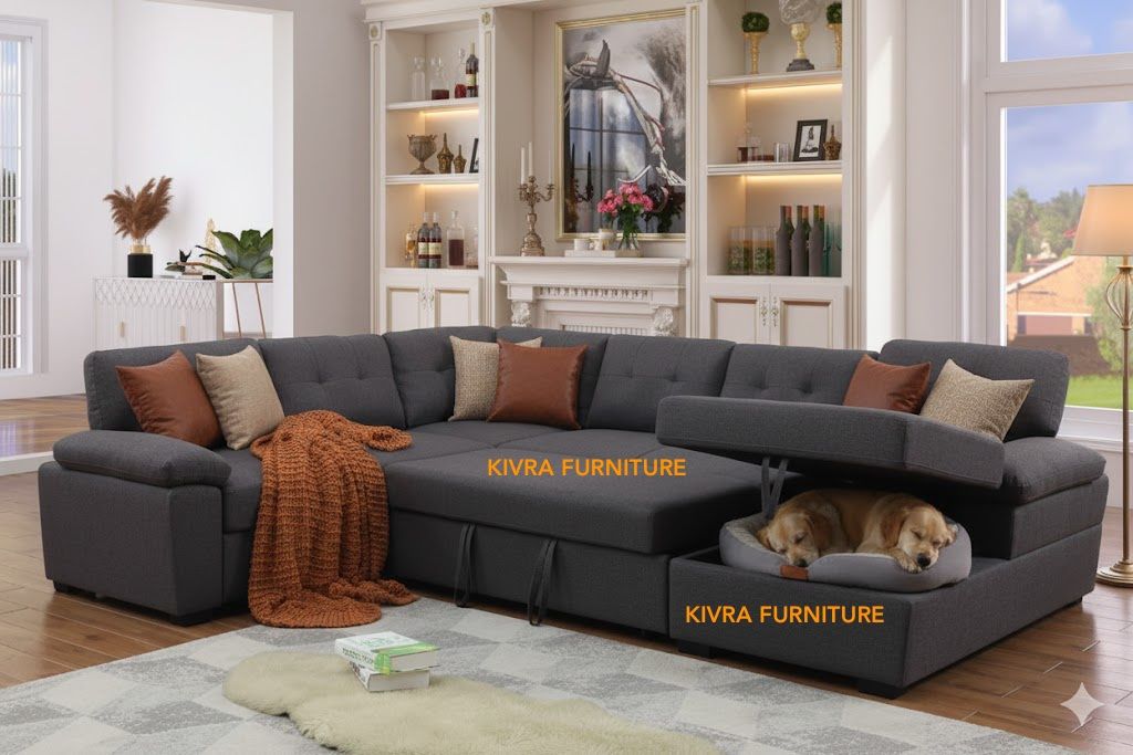 NEW IN BOX - Gray Sectional Couch Sectional Sofa Modular Sofa Couch - Delivery Available 🚚