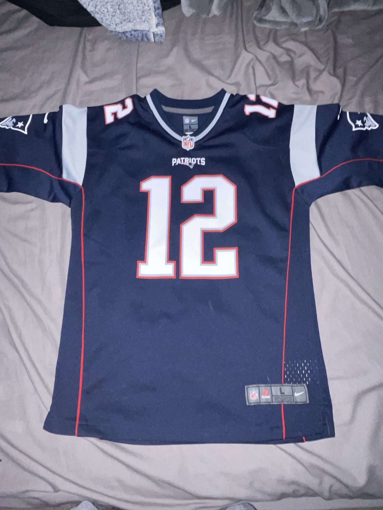 Tom Brady Patriots Jersey Size M