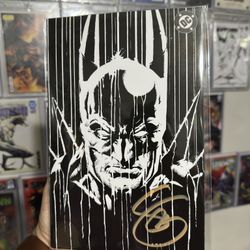 ABSOLUTE BATMAN #18 TRINITY MEGACON NOIR EXCLUSIVE BY E.M.GIST SIGNED SCOTT SNYDER