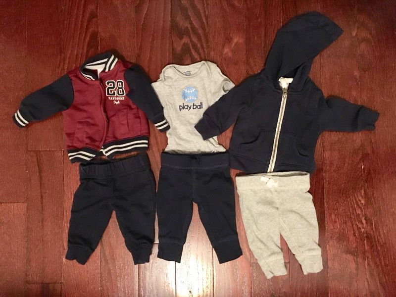 Baby boy clothes lot - newborn