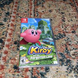 New sealed Kirby And the Forgotten Land for Nintendo Switch