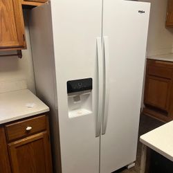 Large Fridge with Ice Maker in great condition