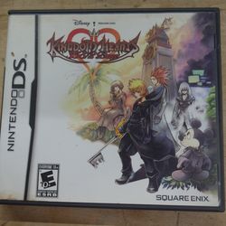Kingdom Hearts 358/2 Days Nintendo DS Lite DSi XL 3DS 2DS w/Case & Manual. very good condition. 