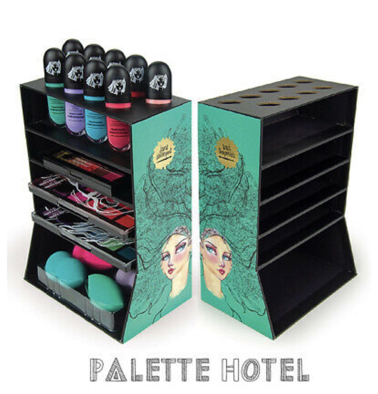 Palette hotel with penthouse