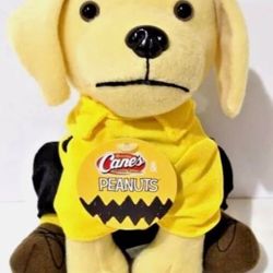 Raising Cane’s 2021 Limited Edition Plush Puppy - Charlie Brown
