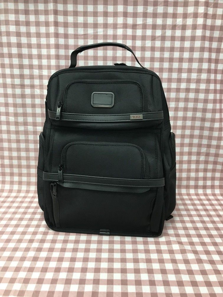 TUMI Alpha Brief Backpack in black