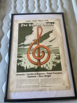 “The Sunday Break” Concert Poster,