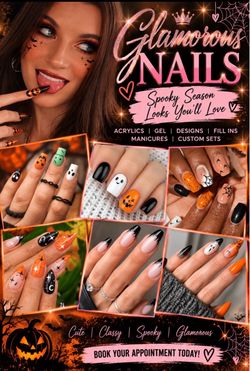 Glamorous Nails Halloween Special!!!!