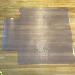 Office Chair Mat for Carpet, Gripper Back, Approx. 47x52