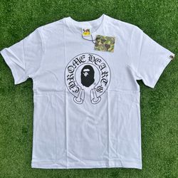 White Chrome x Bape Tee