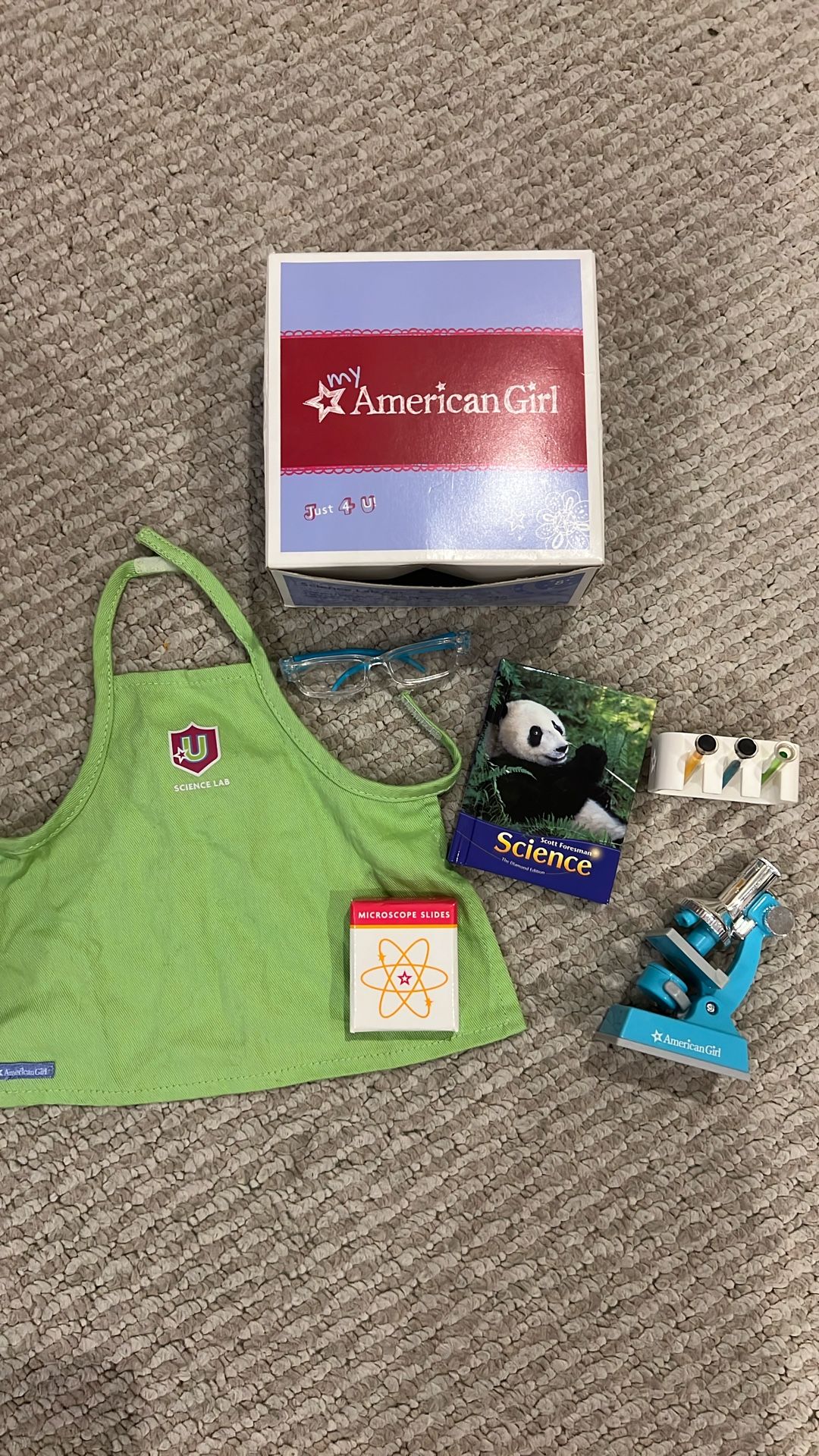 American Girl Science Lab Set
