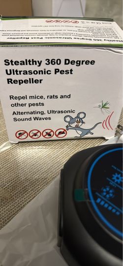 Stealthy 360 Degree Ultrasonic Pest Repeller