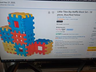 Little tikes big waffel block set. 25 bucks