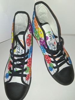 The Dink Collection Pickleball Canvas Sneakers
