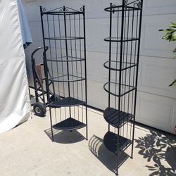 Ikea Corner Wall Shelf Stands  - $30 Each Or $55 For Both