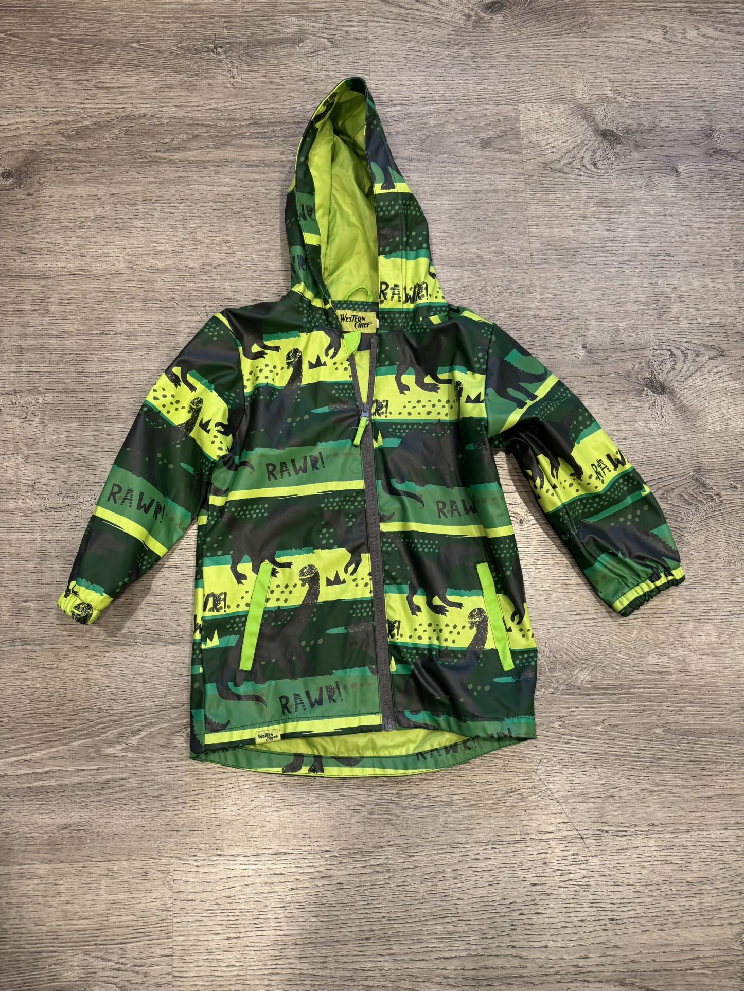 Western Chief Boy Rain Jacket Size 5