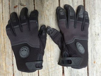 Harley-Davidson Willie G Skull Mesh & Leather  Motorcycle Riding Gloves size L