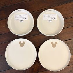 Brand New!! Mickey Mouse Bowls & Plates
