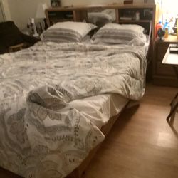 Platform Bed With Storage Drawers