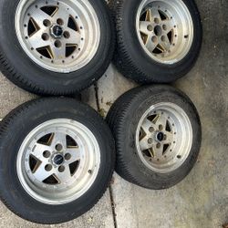 Zender Sport Style Western Rims With P215 60R15 93T Tires