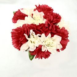Carnations Silk Flower Arrangement