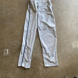 YXL Grey Baseball Pants