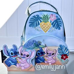 Stitch Backpack Set 