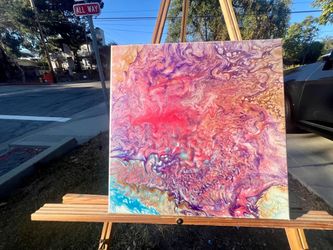 Abstract Acrylic Art
