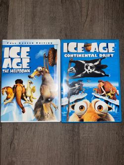 Ice age DVDs both for $6