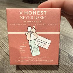 Honest Never Basic Hydrogel Cream & Antioxidant Super Serum Set Travel Size