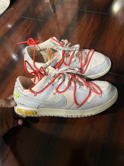 Off White Nike Dunks Size 11