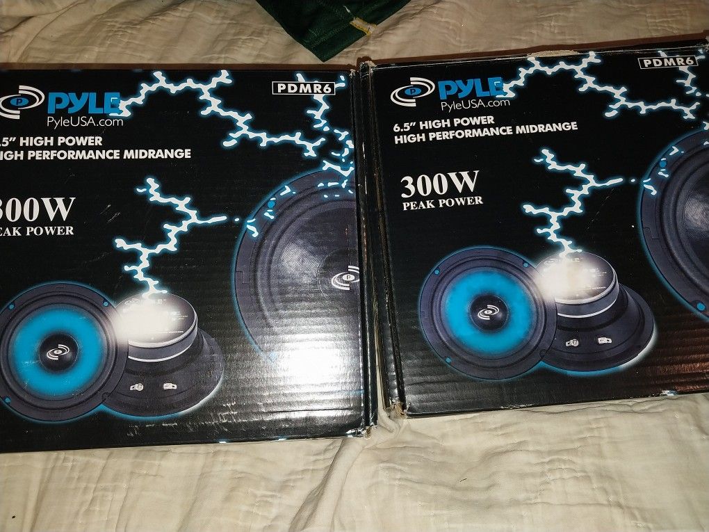 New Pair Of Pyle 6.5" Speakers