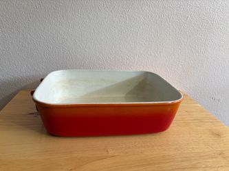 Enamel Cast Iron Baking Dish made in Belgium