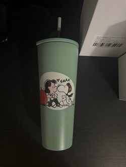 Starbucks Peanuts Snoopy Cold Cup Tumbler