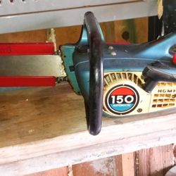 Vintage HOMELITE Chainsaw 