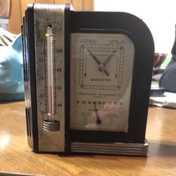 Antique Retro Weather Station 