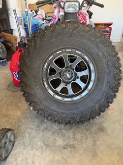 Polaris rzr spare tire