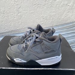 Size 10c - Jordan 4 Retro Cool Grey 2019